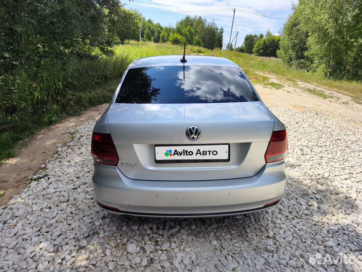 Volkswagen Polo 1.6 МТ, 2018, 90 000 км