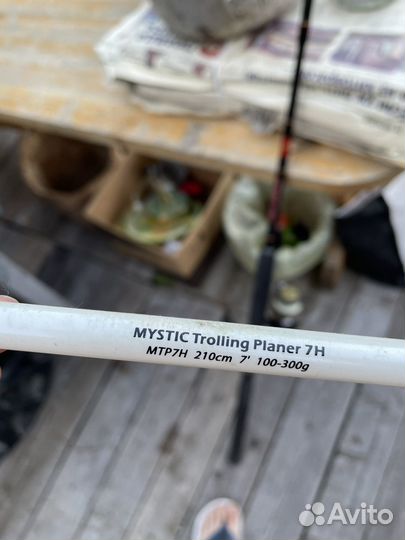 Спининг для тролинга 2 шт