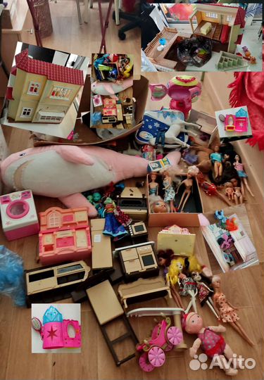 Детские игрушки очень много шт цена за всё