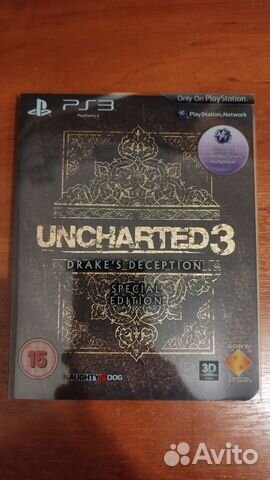 Uncharted 3 Special Edition PS3 (UK версия)