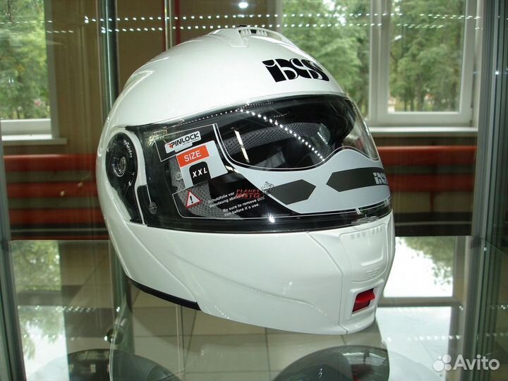 Шлем модуляр IXS HX 325 белый (XS)