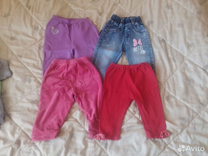 Одежда для девочки 80 р пакетом
