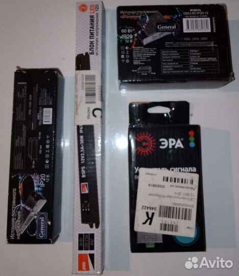 Выключатели, источники напряжения, клемники