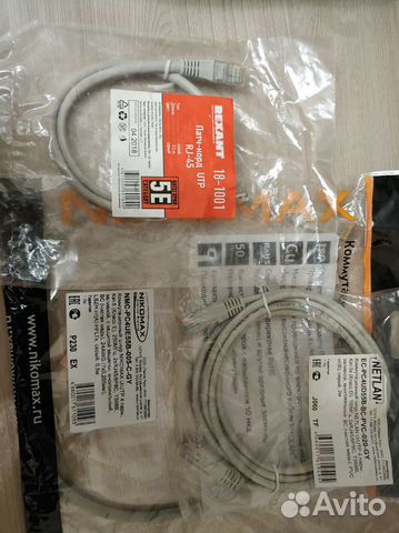 Кабели для компьютера, телефона,розетки и другое