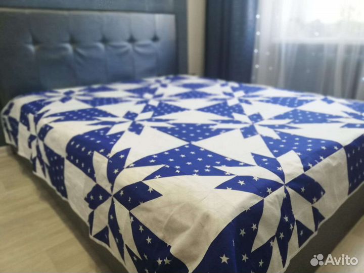 Лоскутное покрывало ручной работы, новое