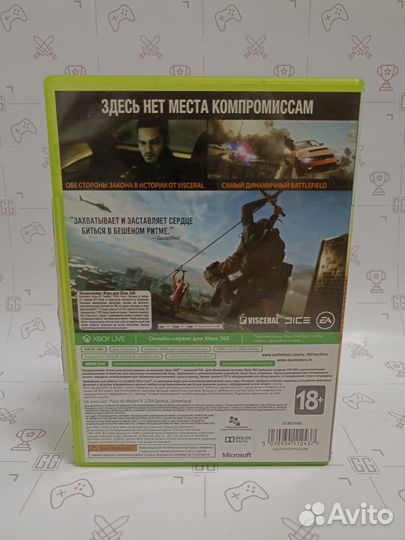 Battlefield Hardline для Xbox 360 (Английский язык