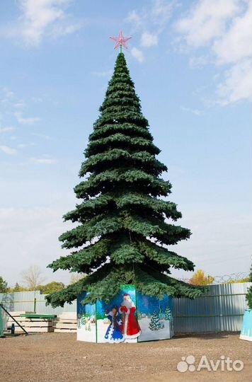 Ель уличная искусственная 4 метров