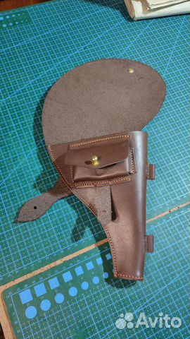 Кобура для нагана из кожи