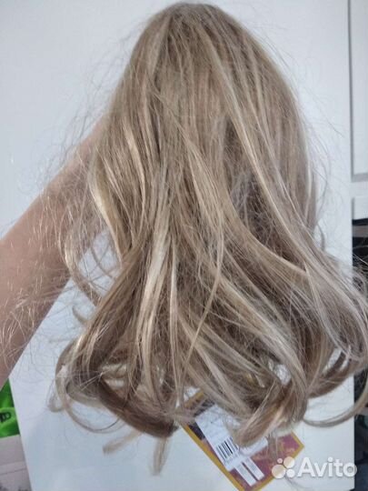 Волосы на заколках