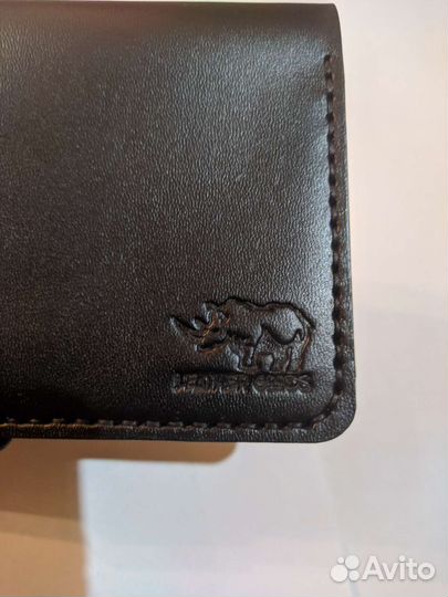 Кошелек мужской кожаный ручной работы