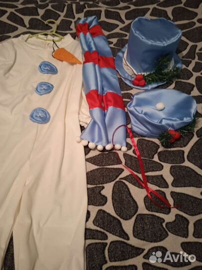 Костюм Снеговика 122-128