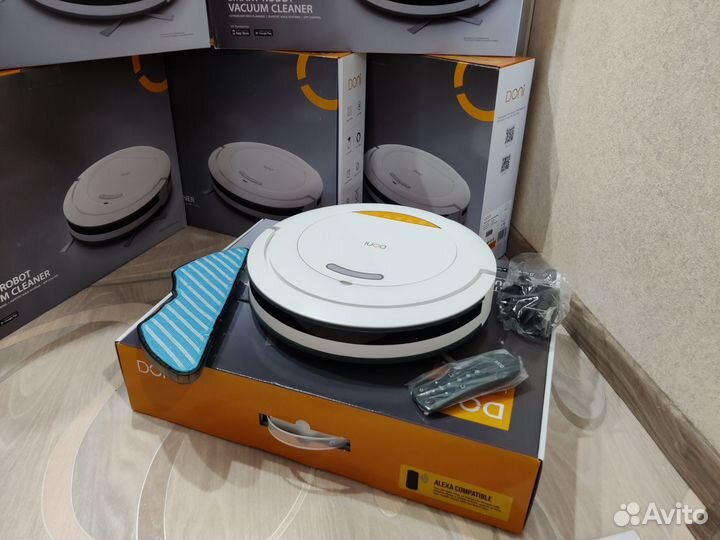 Робот пылесос Новый моющий wi-fi doni полноценный