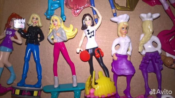 Kinder фигурки Barbie.2018