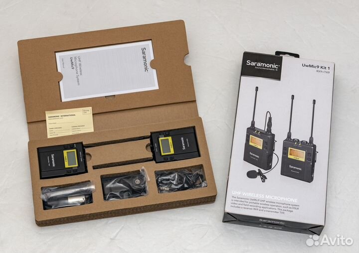 Радиопетличка Saramonic UwMic9 Kit 1 (RX9 + TX9)
