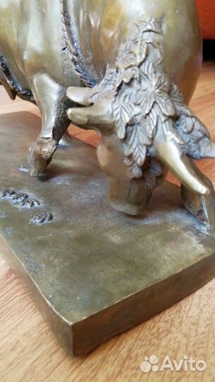 Скульптура (антик) бронза. (похищение Европы)