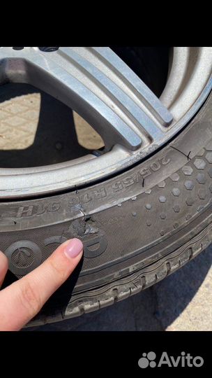 Колеса на mercedes r16 летние