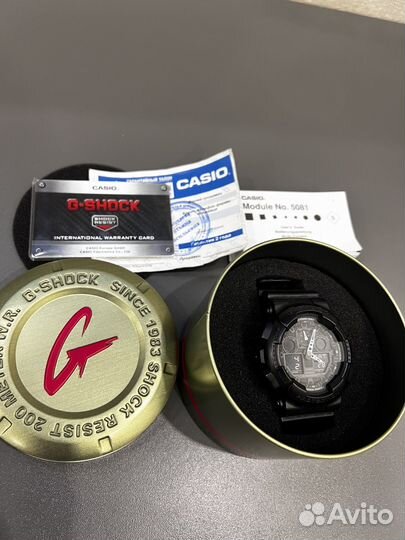 Часы casio g shock ga 100