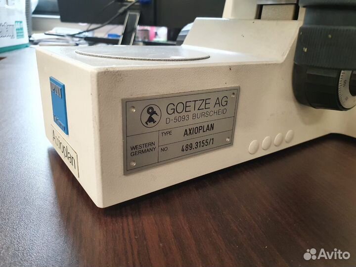 Микроскоп opton axioplan carl zeiss