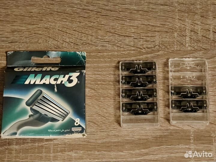 Сменные кассеты Gillette Mach3