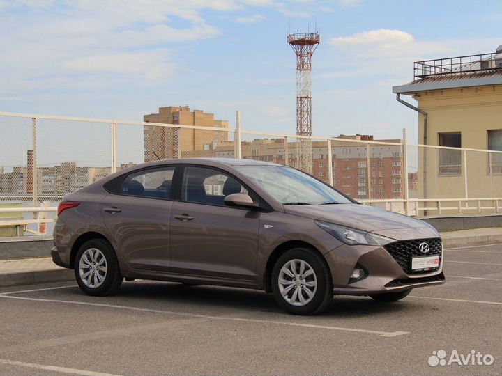 Hyundai Solaris 1.6 МТ, 2021, 68 688 км