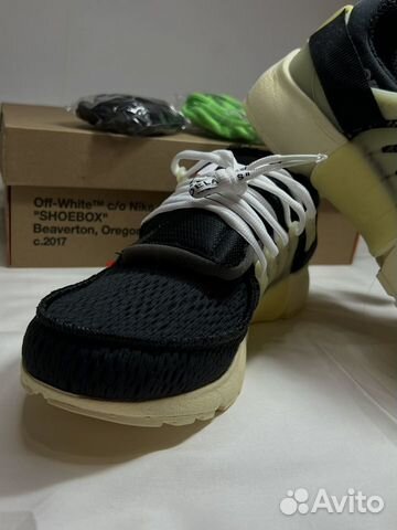 Кроссовки Nike Air Presto x Off White OG black