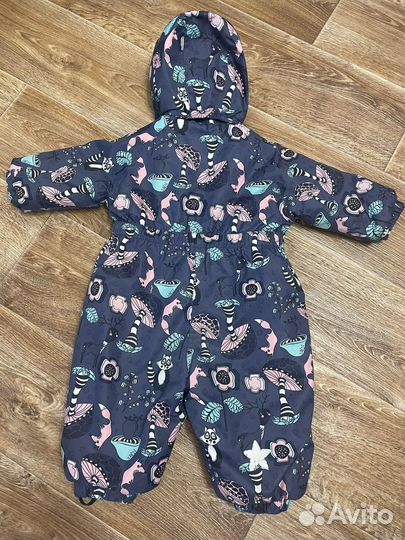 Зимний комбинезон для девочки 80