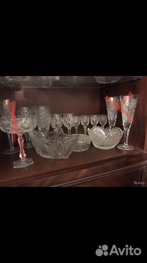 Посуда хрусталь СССР