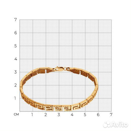 Браслет sokolov из золота, 051506, р.20