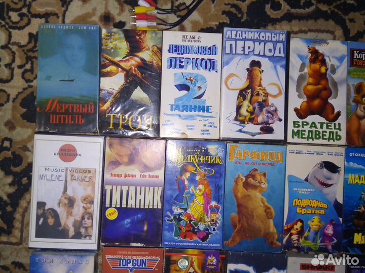 Видеокассеты,фильмы,мультфильмы,музыкалки