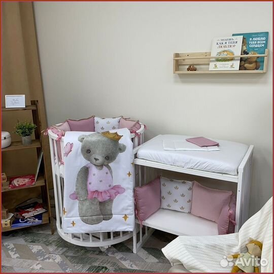 Бортики в детскую кроватку