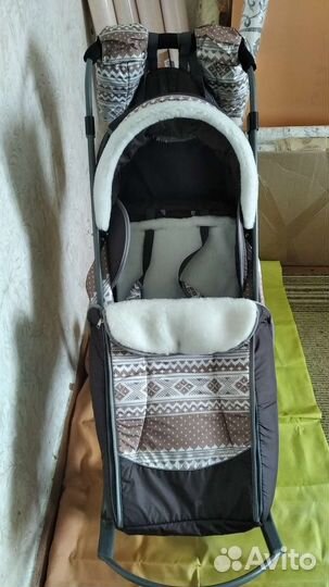 Коляска санки