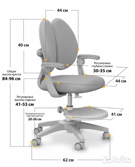 Детское кресло Mealux Sprint Duo Y-412