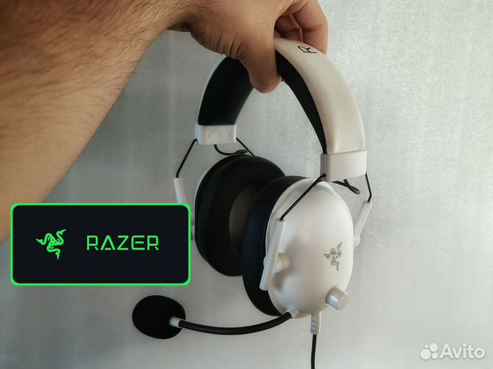 Игровые наушники Razer Blackshark V2 X, белый