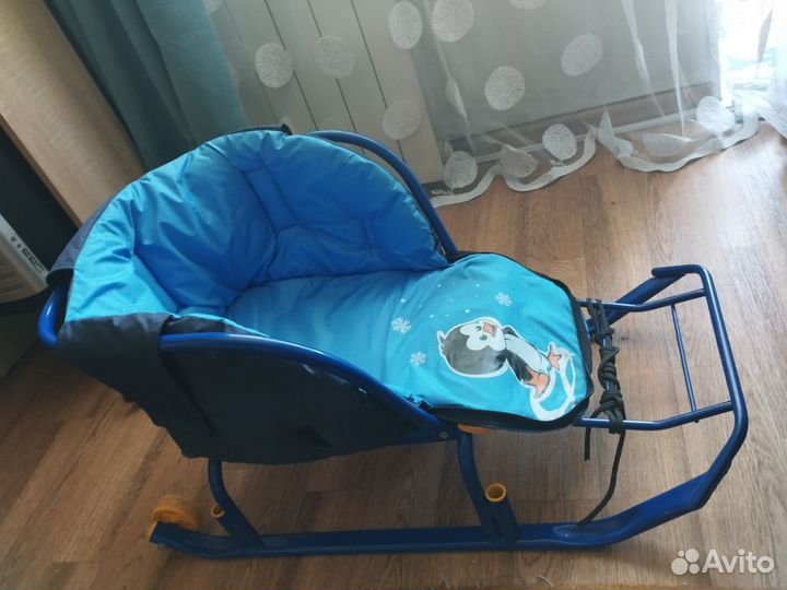 Санки на колесах