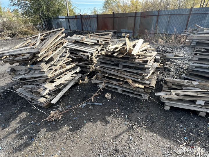 Дрова, лом поддонов