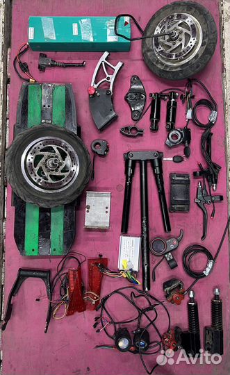 Запчасти для электросамоката Kugoo M4