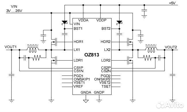 Микросхема OZ813LN