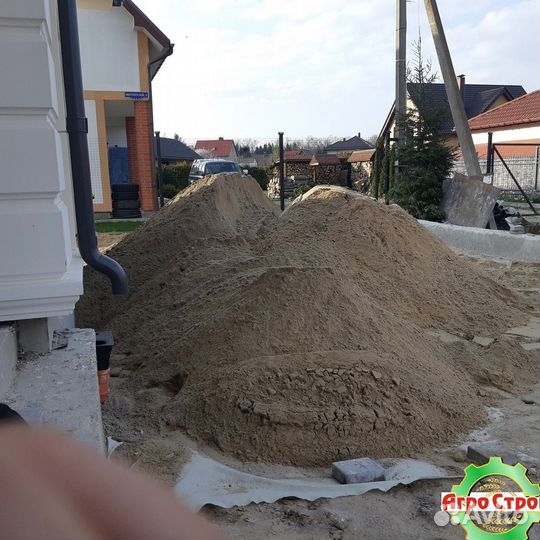 Песок мытый с доставкой