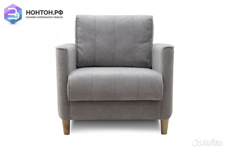 Кресло Лора серое