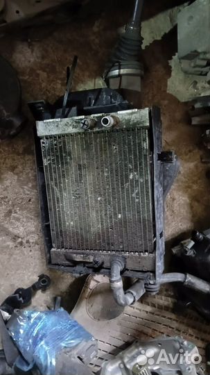 Радиатор доп.охлаждения двс N63 бмв Х5 Е70,Х6 Е71