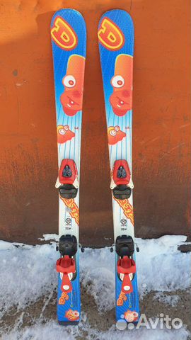 Горные лыжи и ботинки детские