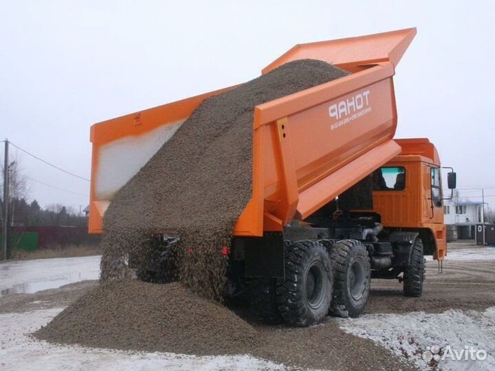 Щебень \ Земля строительный разной фракции от 3куб