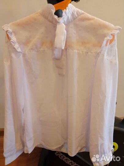 Блузка для девочки школьная