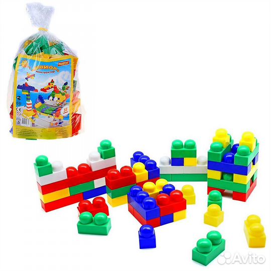 Конструктор «Юниор», большие детали