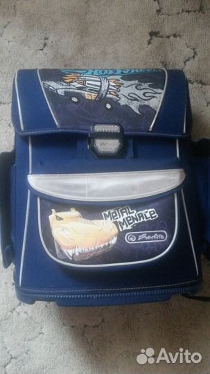 Ранец Herlitz midi hot wheels бу
