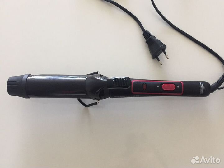 Плойка для завивки больших локанов с зажимом