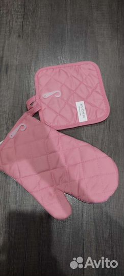 Новый комплект(прихватка+варежка)