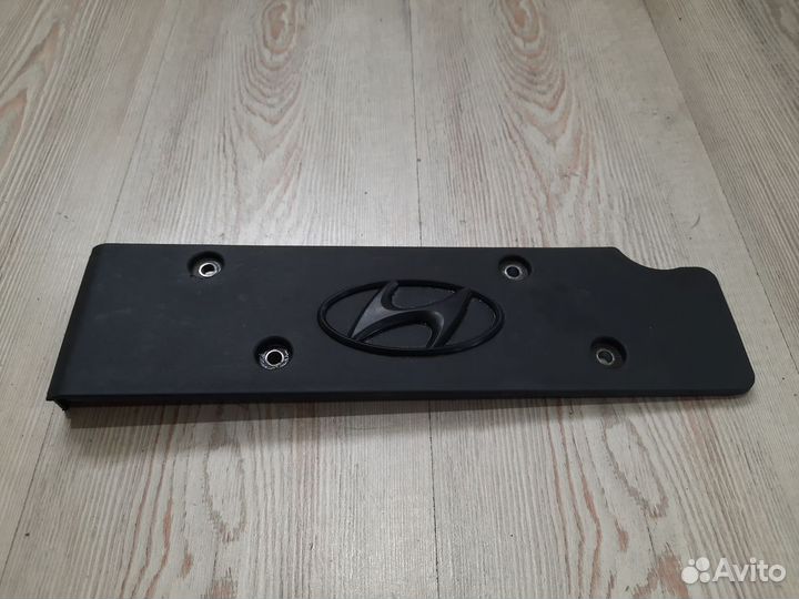 Крышка накладка двигателя декоративная Hyundai sol