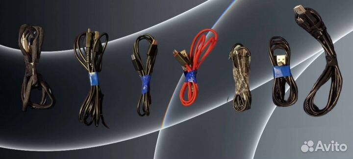 Кабель для iPhone 2-4s, Lightning, Micro, Type C