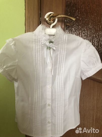 Блузки школьные размеры от 134 до 146